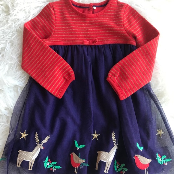 mini boden reindeer dress